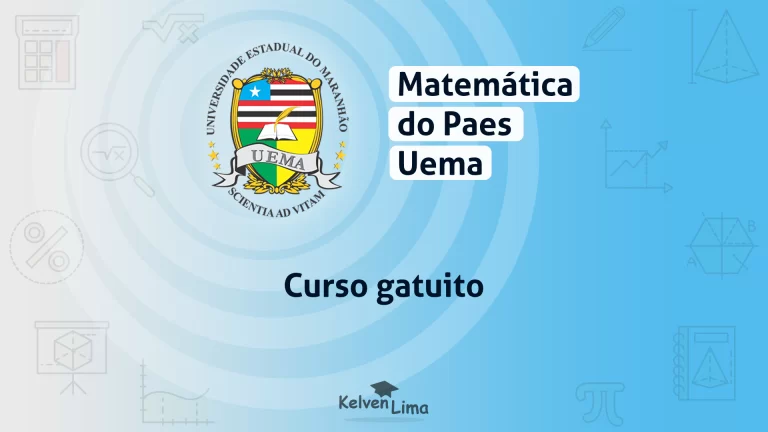 Curso de Matemática para o vestibular da UEMA – Gratuito