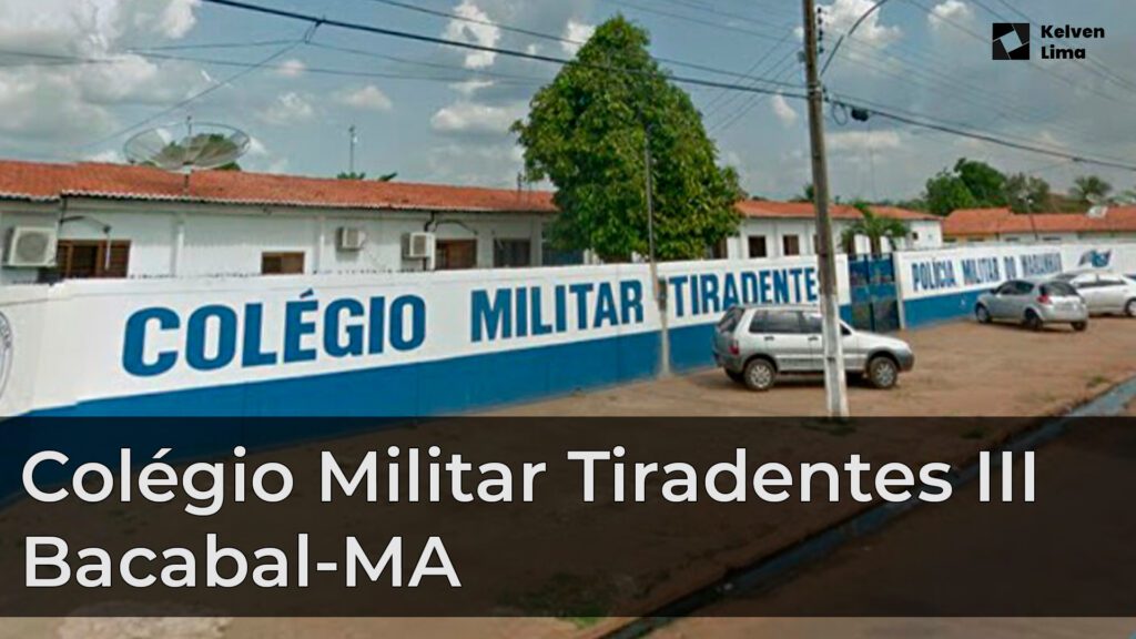 seletivo do Colegio Militar Tiradentes bacabal - MA