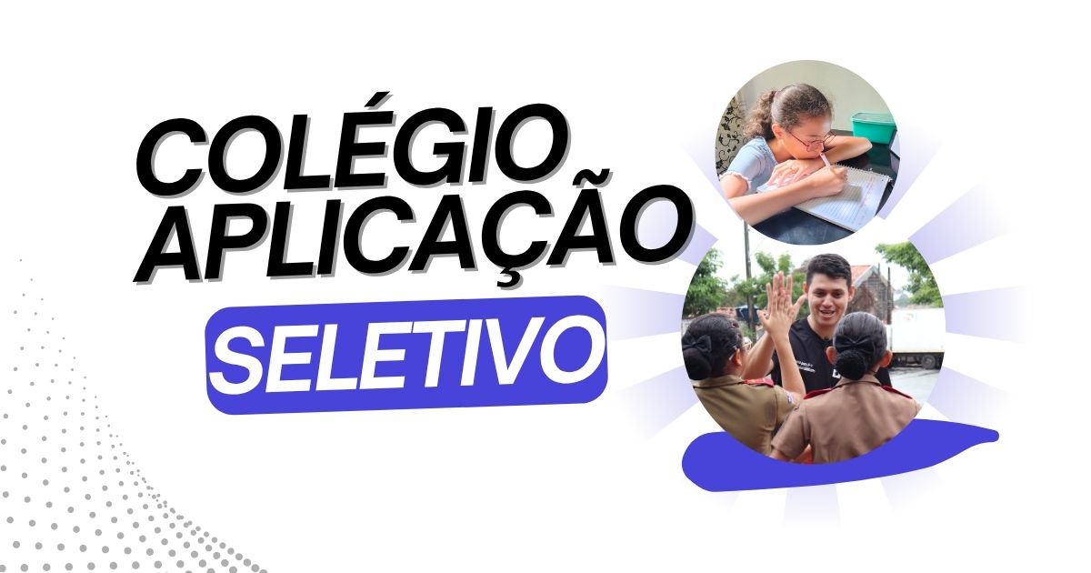 seletivo colegio de aplicação